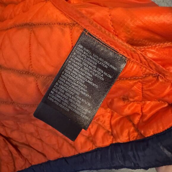 The North Face Thermoball Puffer Jacket Insulated Quilted Full Zip Size XS Navy - Picture 9 of 13